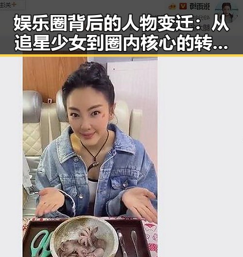 娱乐圈背后的人物变迁：从追星少女到圈内核心的转折点